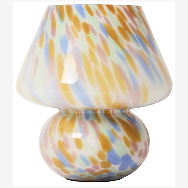 AU Maison Murano Joyfull Lampe, bl�/rosa H24xD23 cm.