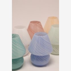 AU Maison - Murano Joyfull batteri Lampe Rosa 19x�15 cm.