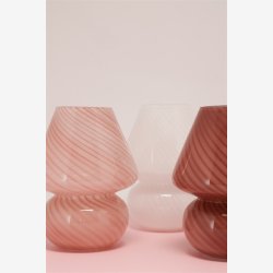 AU Maison - Murano Joyfull batteri Lampe Rosa 19x�15 cm.