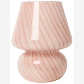 AU Maison - Murano Joyfull batteri Lampe Rosa 19x�15 cm.