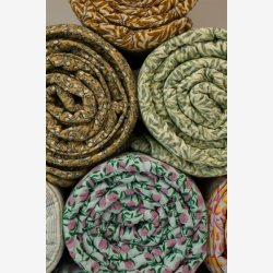 Au Maison -   Quilt Ethnic, Olivia-Birk, 140x180 cm