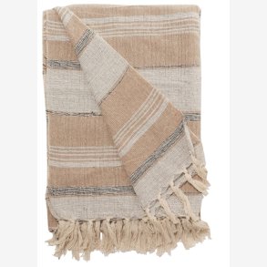 Sengetppe, R-Natur/Hvid, 260x260 cm