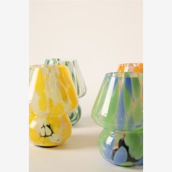 AU Maison - Lampe Joyful chips gr�n/bl� 19x�15 cm.