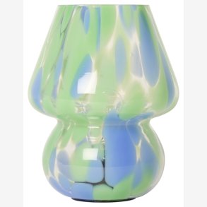 AU Maison - Lampe Joyful chips gr�n/bl� 19x�15 cm.