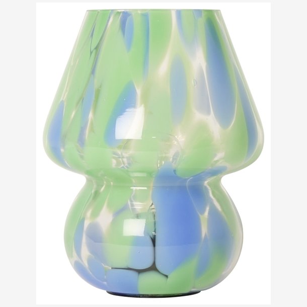 AU Maison - Lampe Joyful chips gr�n/bl� 19x�15 cm.
