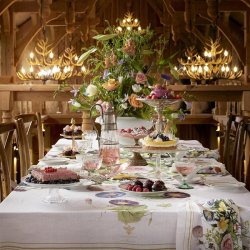 Jim Lyngvild - Hr Dug Flower Garden 145x350 cm.