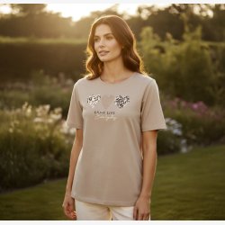Ofelia - Krista T-shirt Sand combi