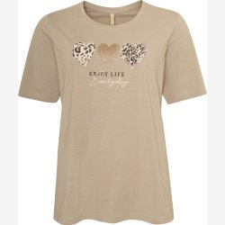 Ofelia - Krista T-shirt Sand combi