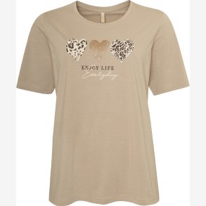 Ofelia - Krista T-shirt Sand combi