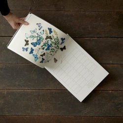 Koustrup &amp; Co - Evighedskalender m/sommerfugle &amp; blomster