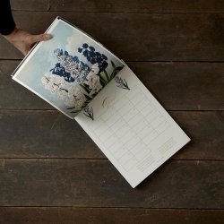 Koustrup &amp; Co - Evighedskalender m/sommerfugle &amp; blomster