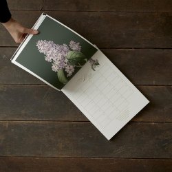 Koustrup &amp; Co - Evighedskalender m/sommerfugle &amp; blomster