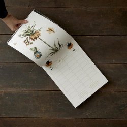 Koustrup &amp; Co - Evighedskalender m/sommerfugle &amp; blomster