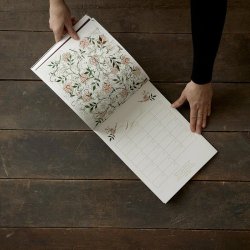 Koustrup &amp; Co - Evighedskalender m/sommerfugle &amp; blomster