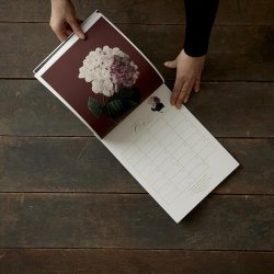 Koustrup &amp; Co - Evighedskalender m/sommerfugle &amp; blomster