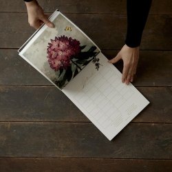 Koustrup &amp; Co - Evighedskalender m/sommerfugle &amp; blomster