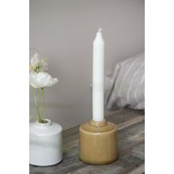 Ib Laursen keramik vase hvid 