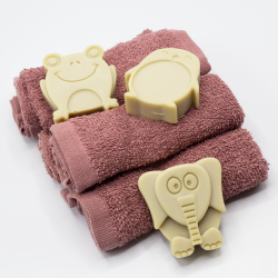 Smith &amp; Kster parfumefri brnesber m/dyre motiv st m/3 stk. hnd &amp; krop