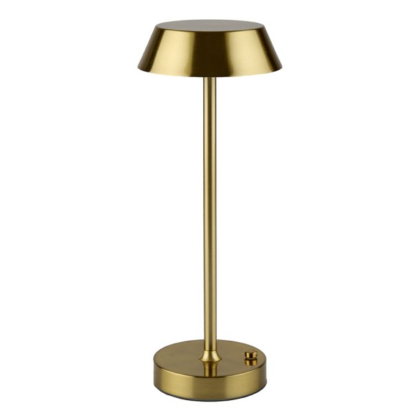 La Vida - LED lampe med USB ladning 32x12cm, Guld
