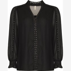 Ofelia - Lee Bluse Sort