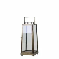 Chic Antique - Lanterne, H40/L16/B17 cm antique messing