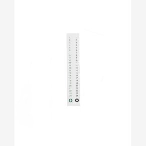 Dottir - Winter Stories, overfrsels tal 2 stk. grn & sort