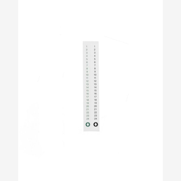 Dottir - Winter Stories, overfrsels tal 2 stk. grn &amp; sort