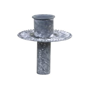 Chic Antique lysholder til flaske zink look