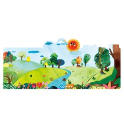 MierEdu - Bog m. silikone klisterm�rker, Vilde dyr