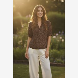 Ofelia - Mio Bluse Brun