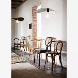 Madam Stoltz rundt jute gulvtppe D120 cm. 