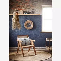 Madam Stoltz lattekop i stentj, petroleum/sort