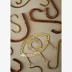 Madam Stoltz - Bambus S-Krog 10x12,5 cm.