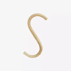 Madam Stoltz - Bambus S-Krog ca. 8 x 10,5cm.