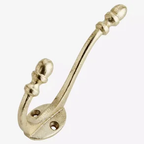 Madam Stoltz garderobe knage m/guld finish