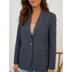 Marta Du Chateau - MdcDusk Blazer Navy Onesize