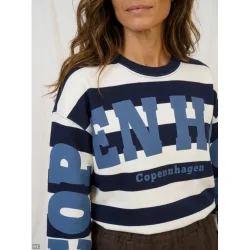 Marta Du Chateau - MdcNerina Sweatshirt Bl�/jeans