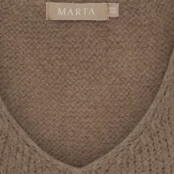 Marta Du Chateau - MdcMarlene Vest Lysebrun Onesize