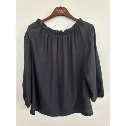 Marta Du Chateau - MdcJuniper Bluse Sort