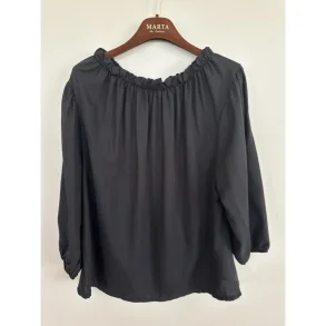 Marta Du Chateau - MdcJuniper Bluse Sort