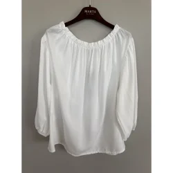 Marta Du Chateau - MdcJuniper Bluse R�hvid