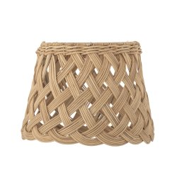 Bloomingdale Mikkela lampeskrm, natur rattan.