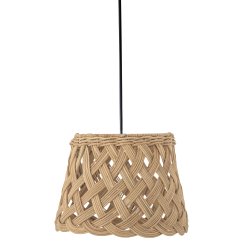 Bloomingdale Mikkela lampeskrm, natur rattan.