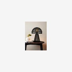 PR HOME - Porcini Bordlampa, sort, 37 cm