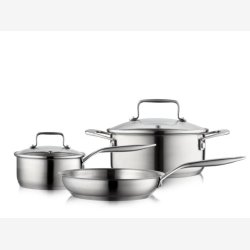 Mors - 79NORD Gryde/stegepandest m/5 dele Stl.