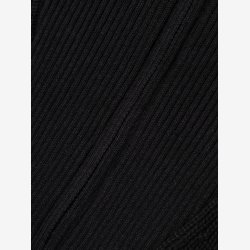 Name It - Langrmet striktrje m/ kort lynls sort