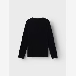 Name It - Regular fit bluse med lange rmer sort