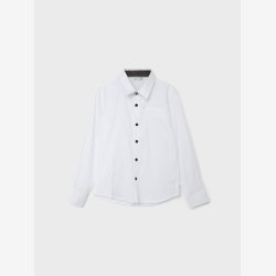 Name It - Langrmet skjorte hvid