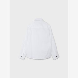 Name It - Langrmet skjorte hvid