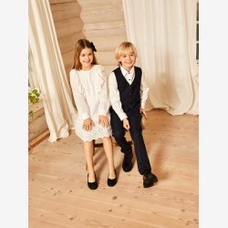 Name It - Langrmet skjorte hvid